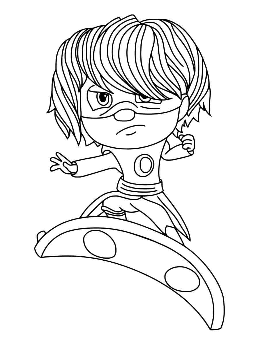 catboy from pj masks coloring pages printable jpg