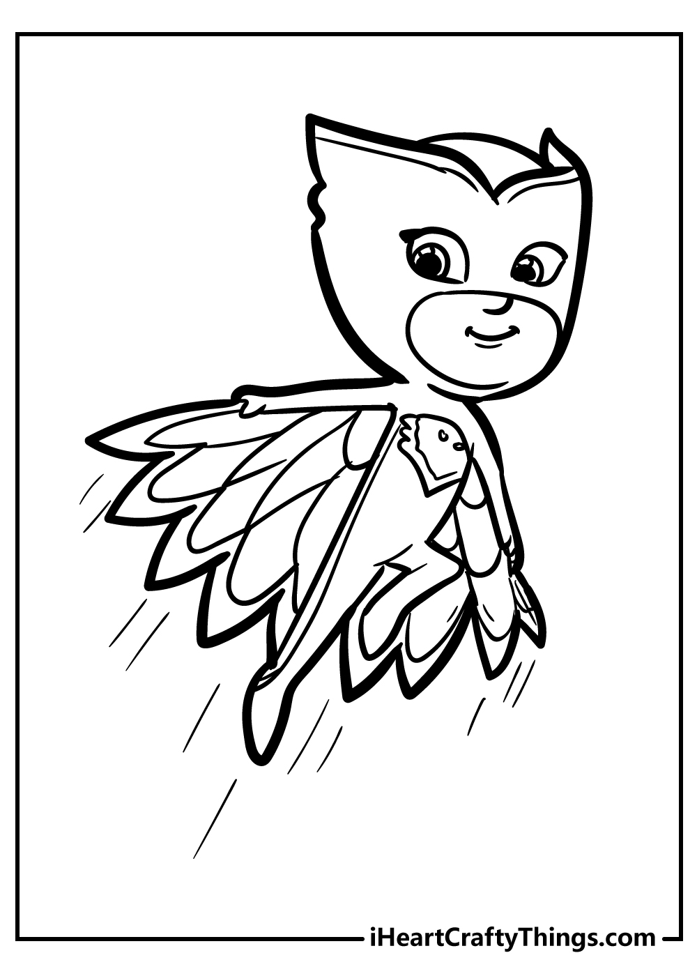 catboy from pj masks coloring pages printable jpg