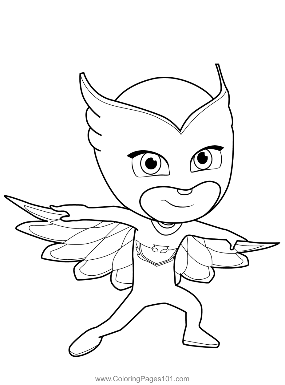 34 Catboy from PJ Masks Coloring Pages Printable 21