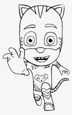 34 Catboy from PJ Masks Coloring Pages Printable 32