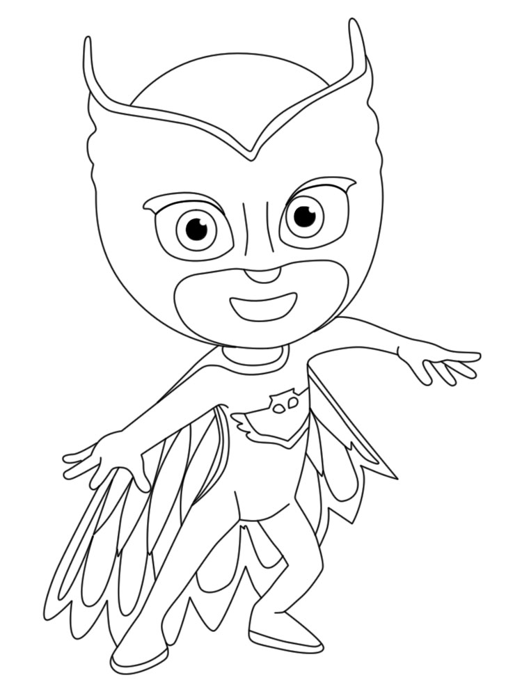 34 Catboy from PJ Masks Coloring Pages Printable 5