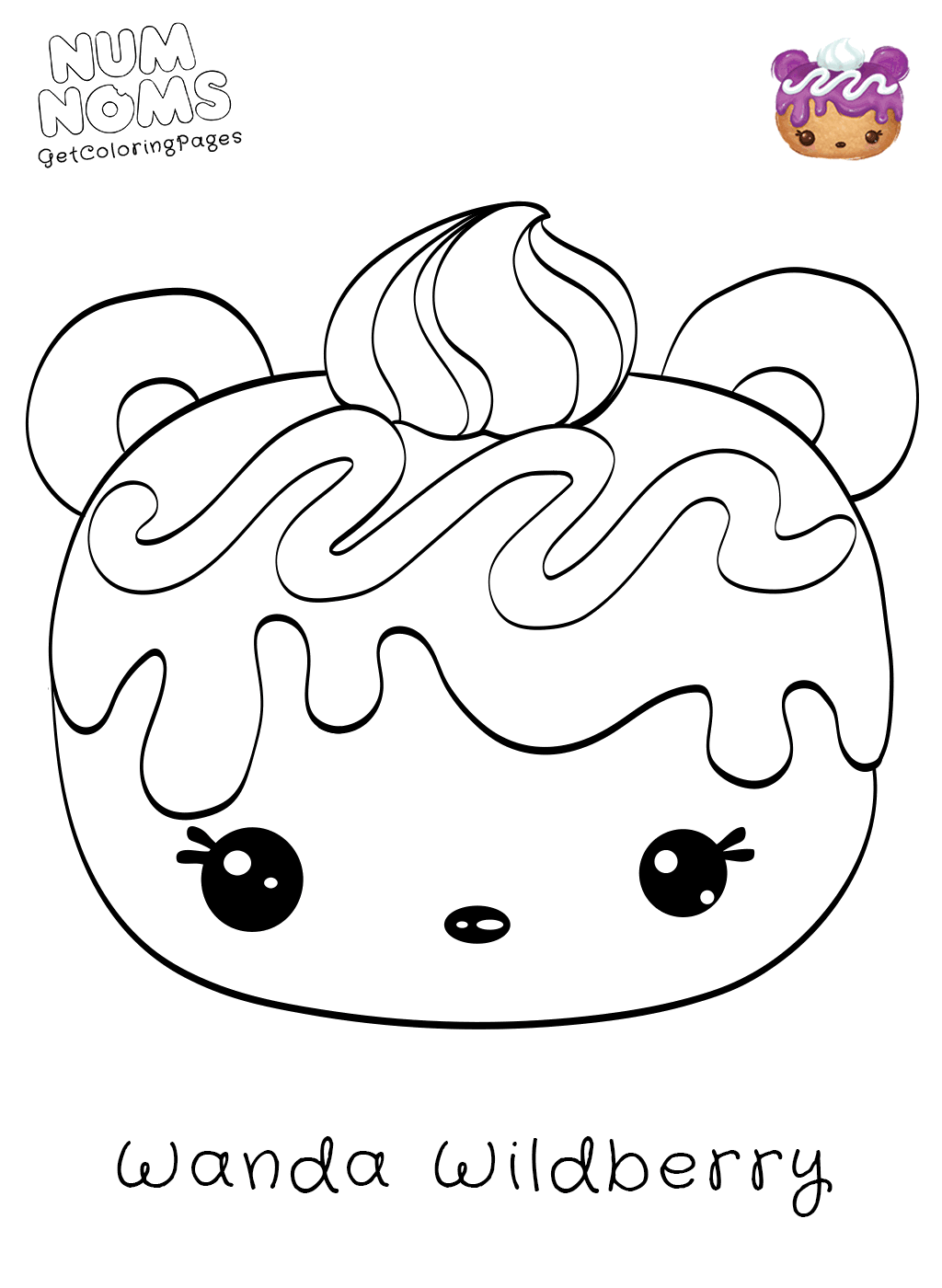 34 Fun Num Noms Coloring Pages Printable 25