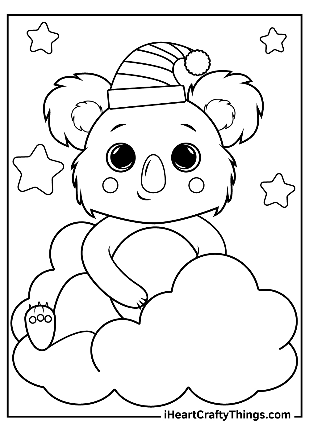 koala coloring pages printable jpg