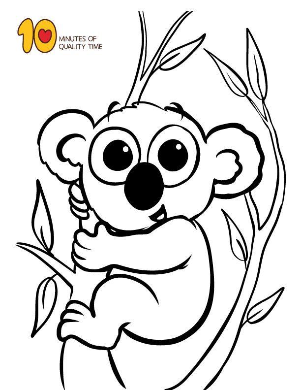 koala coloring pages printable jpg