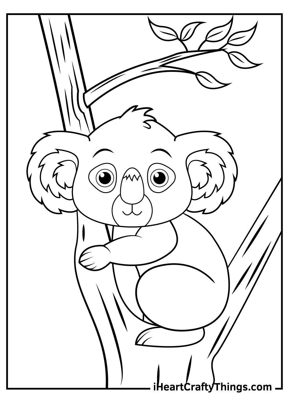 koala coloring pages printable jpg