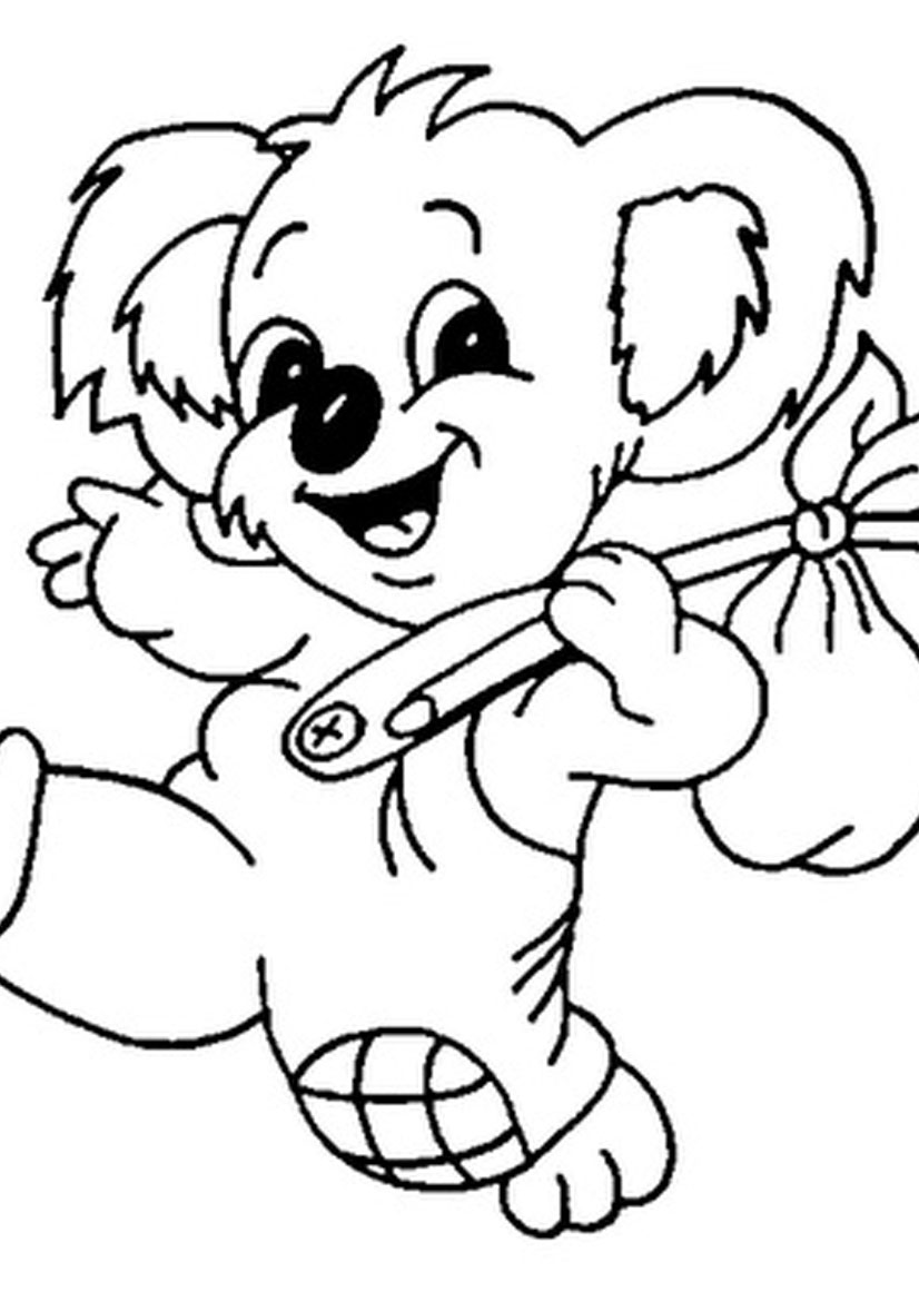 koala coloring pages printable jpg