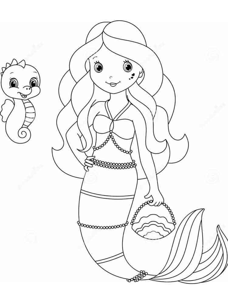 34 Magical Winx Mermaid Coloring Pages Printable 19