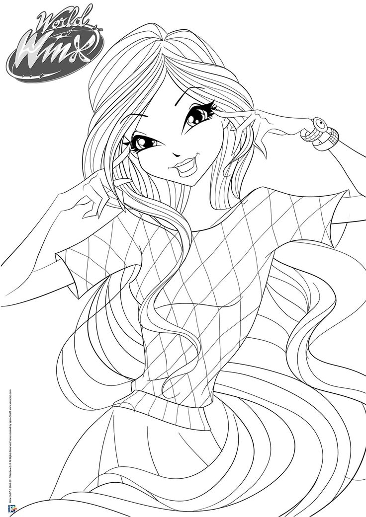 magical winx mermaid coloring pages printable jpg