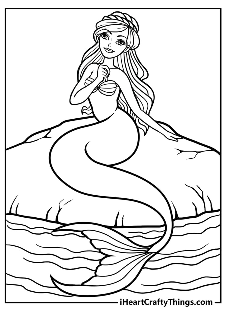 34 Magical Winx Mermaid Coloring Pages Printable 35