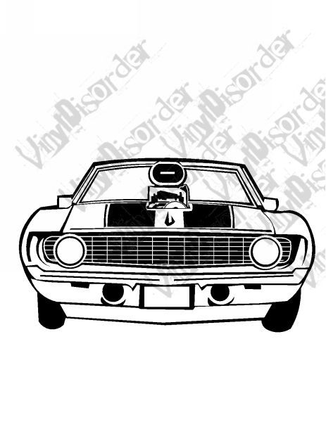 34 Stylish Chevrolet Camaro Coloring Pages Printable 12