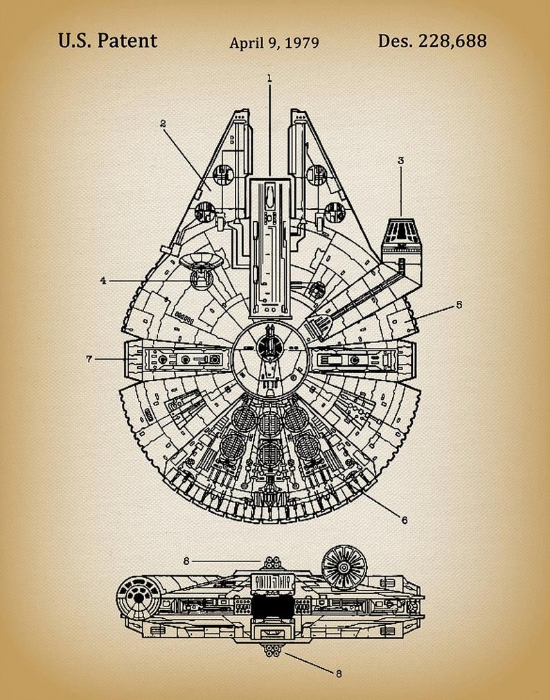 35 Exciting Millennium Falcon Coloring Page Printable 5