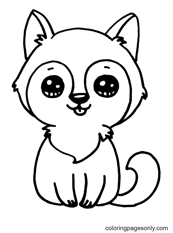 35 Friendly Husky Coloring Pages Printable 17