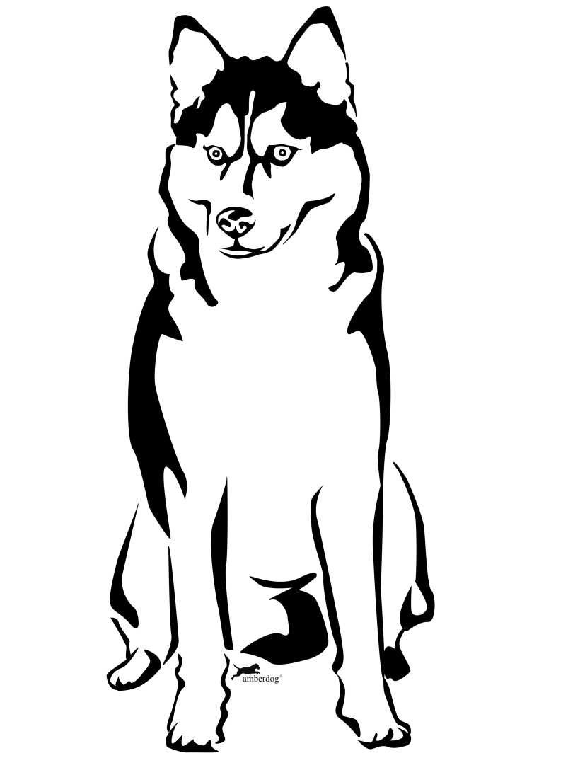 35 Friendly Husky Coloring Pages Printable 25