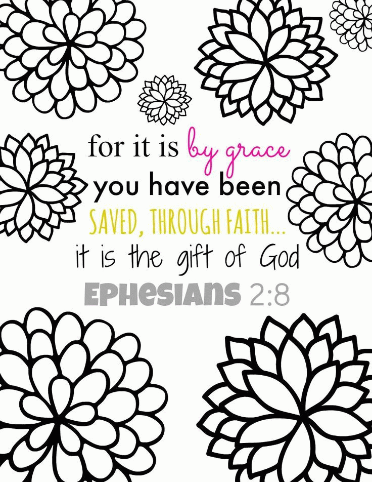 35 Inspirational Bible Verse Coloring Pages Printable 21