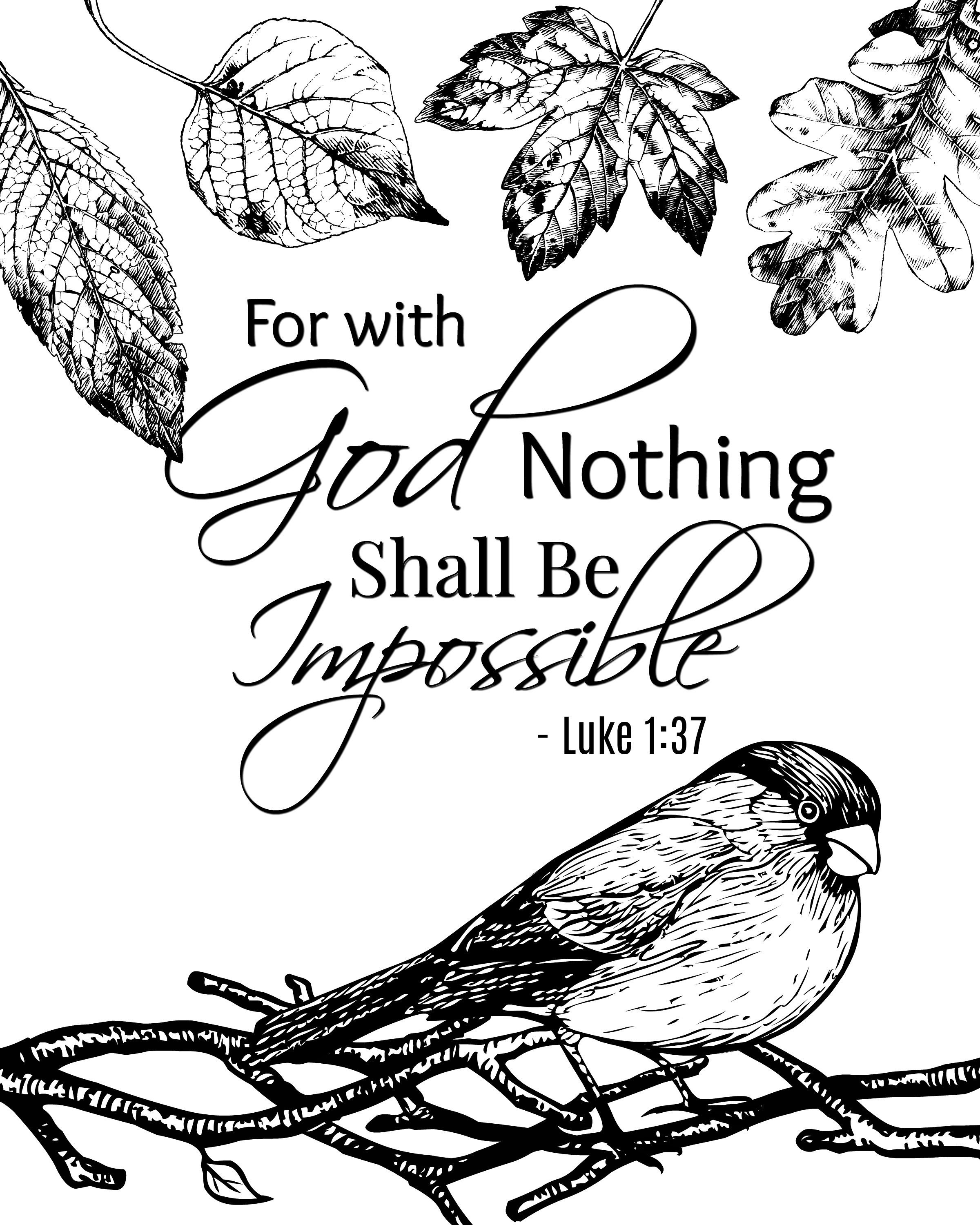 35 Inspirational Bible Verse Coloring Pages Printable 32