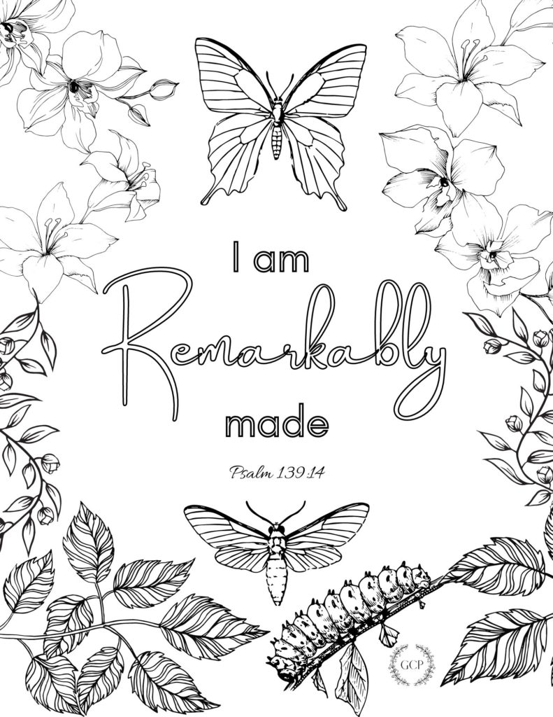 35 Inspirational Bible Verse Coloring Pages Printable 6