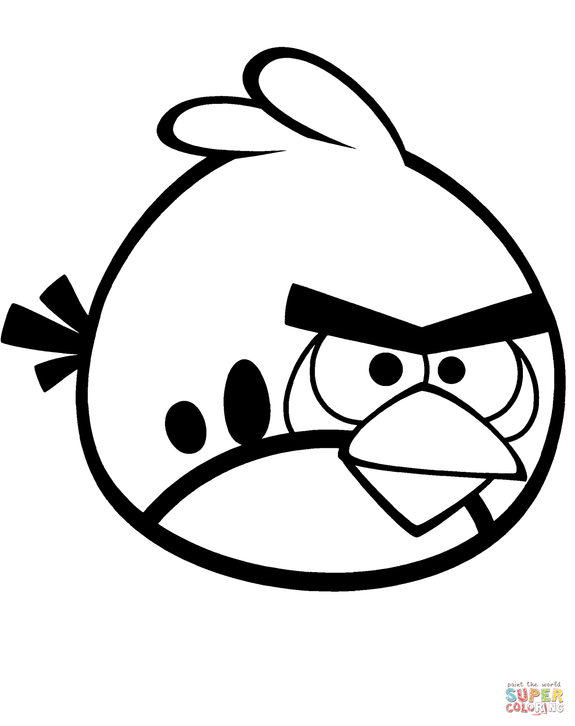 36 Angry Birds Coloring Pages Printable 18