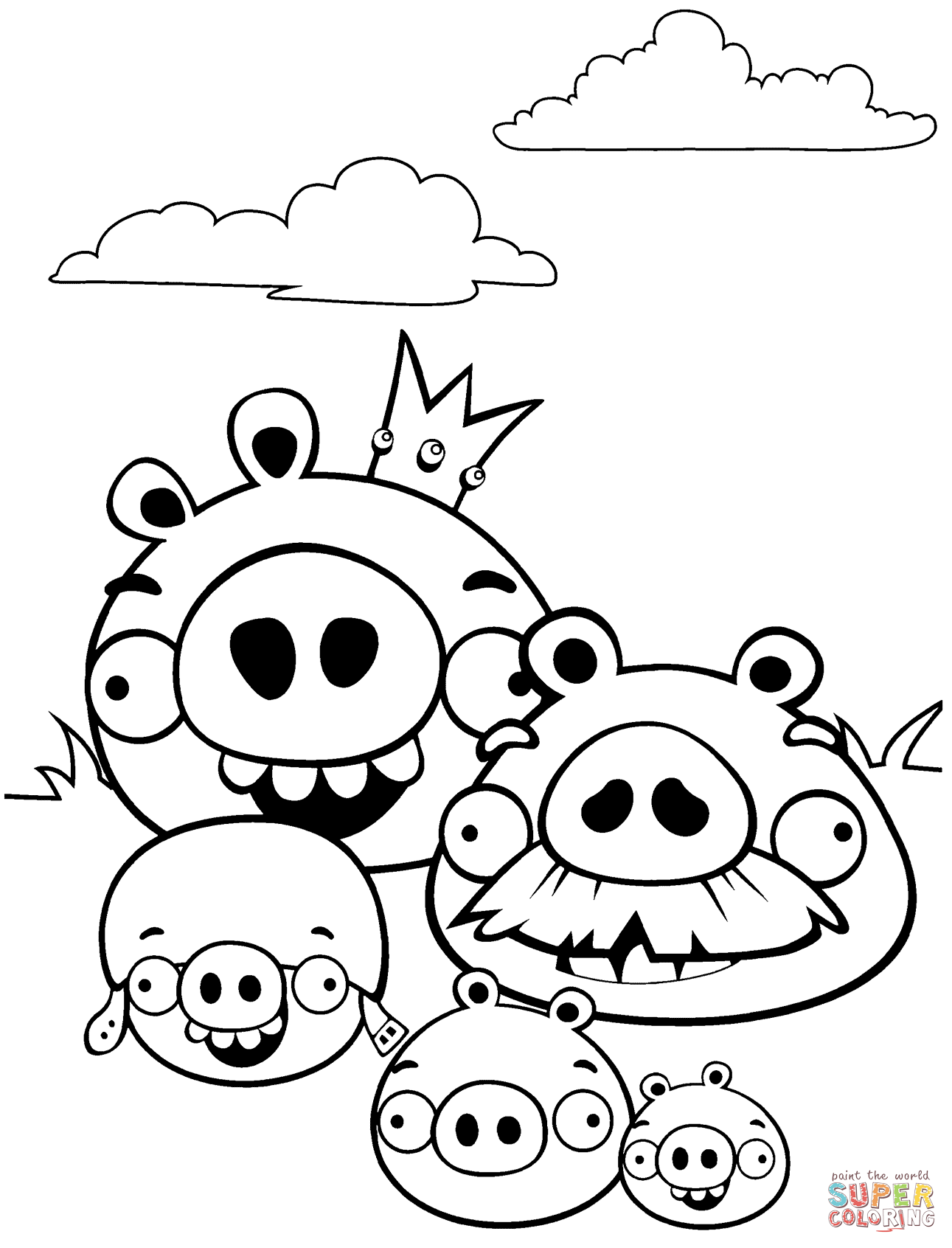 36 Angry Birds Coloring Pages Printable 21