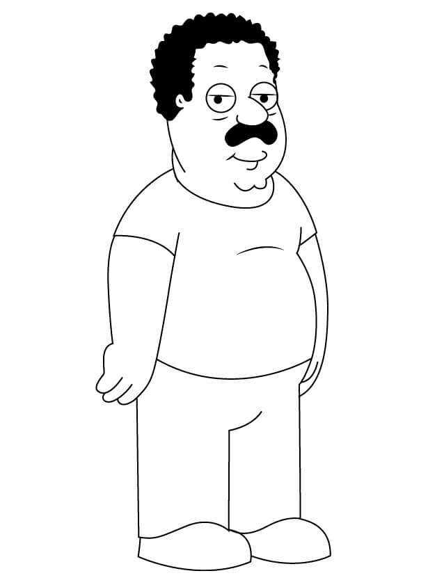 36 Humorous Family Guy Coloring Pages for Kids Printable 12