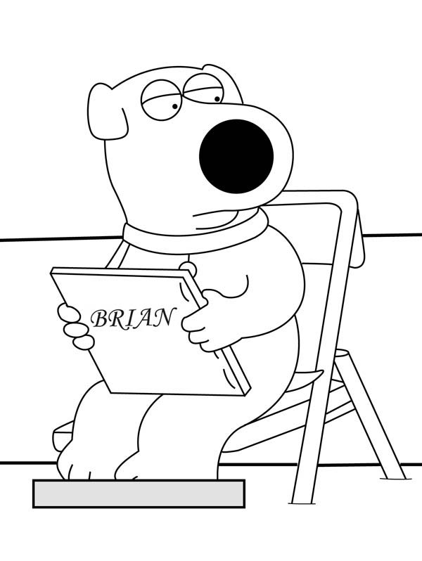 36 Humorous Family Guy Coloring Pages for Kids Printable 26