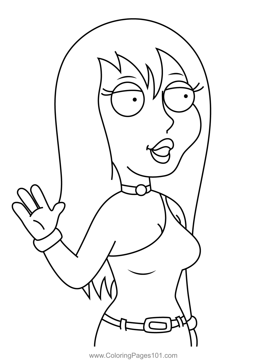 36 Humorous Family Guy Coloring Pages for Kids Printable 34