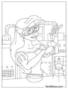 36 Science Coloring Pages Printable 17