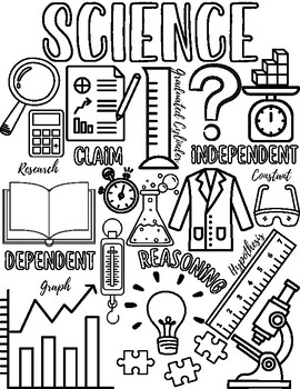 36 Science Coloring Pages Printable 21