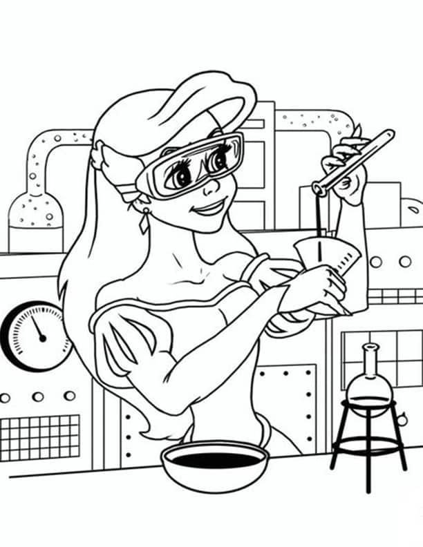 36 Science Coloring Pages Printable 34