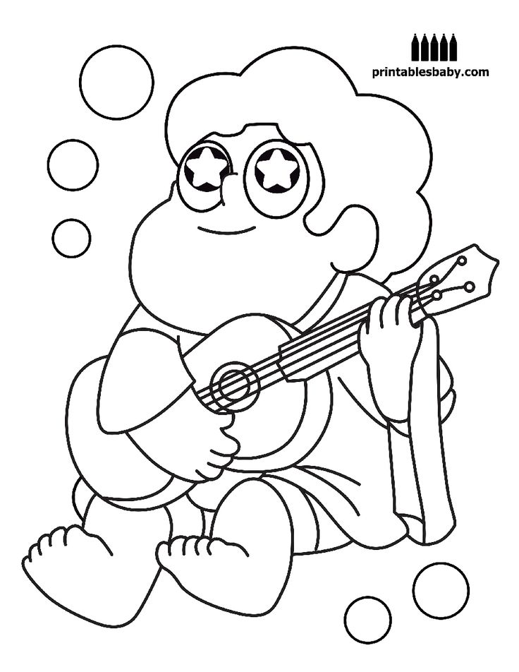 36 Steven Universe Coloring Pages Printable 15