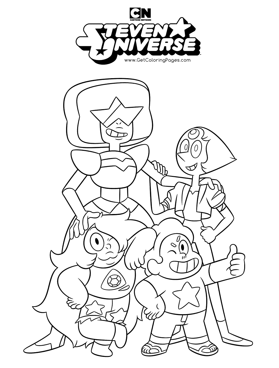 steven universe coloring pages printable jpg