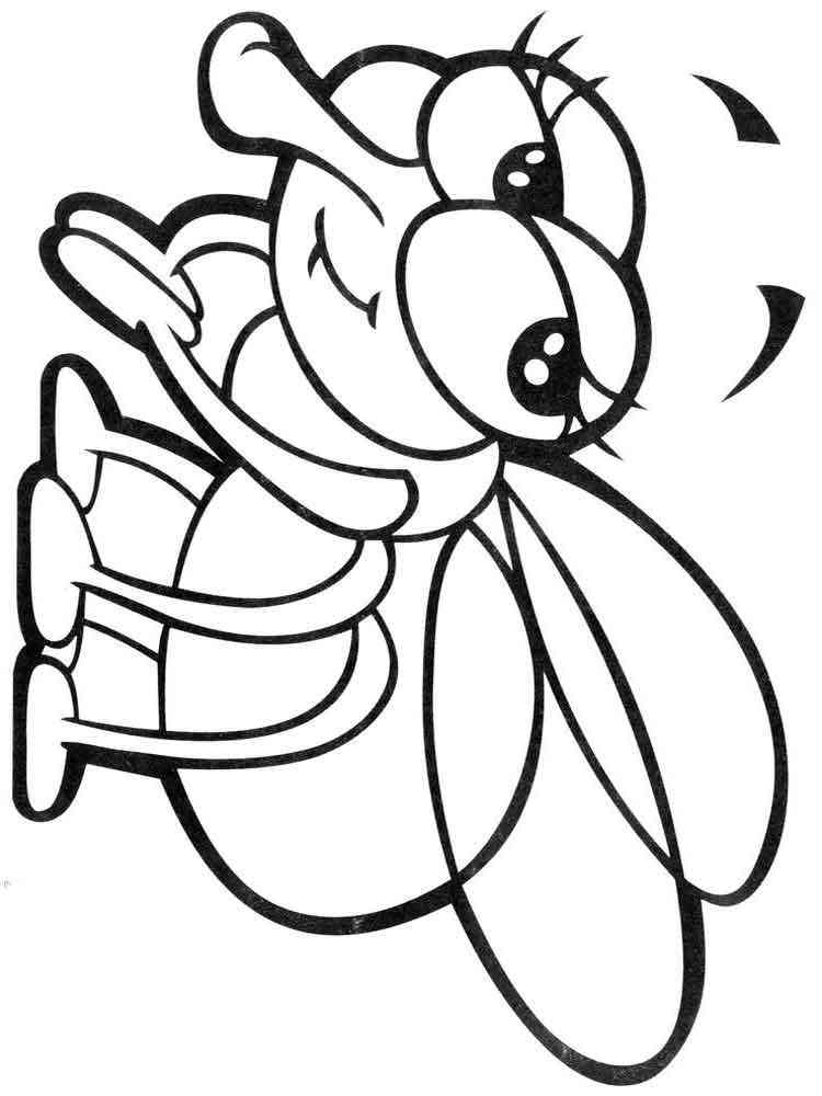 36 Tiny Fly Coloring Page Printable 24