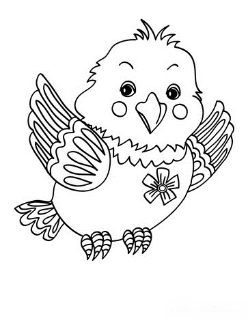 cute bluebird coloring pages printable jpg