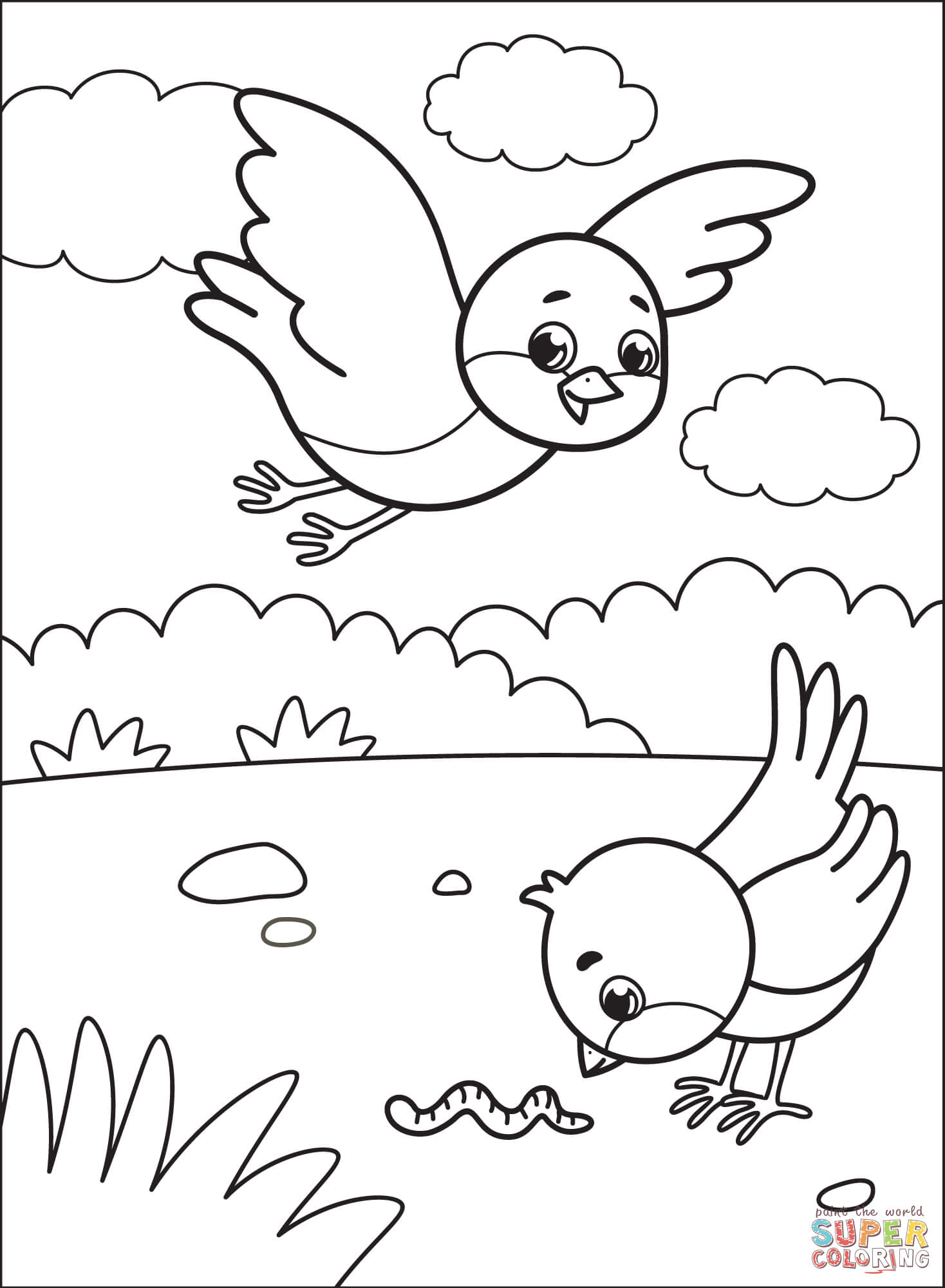 37 Cute Bluebird Coloring Pages Printable 26