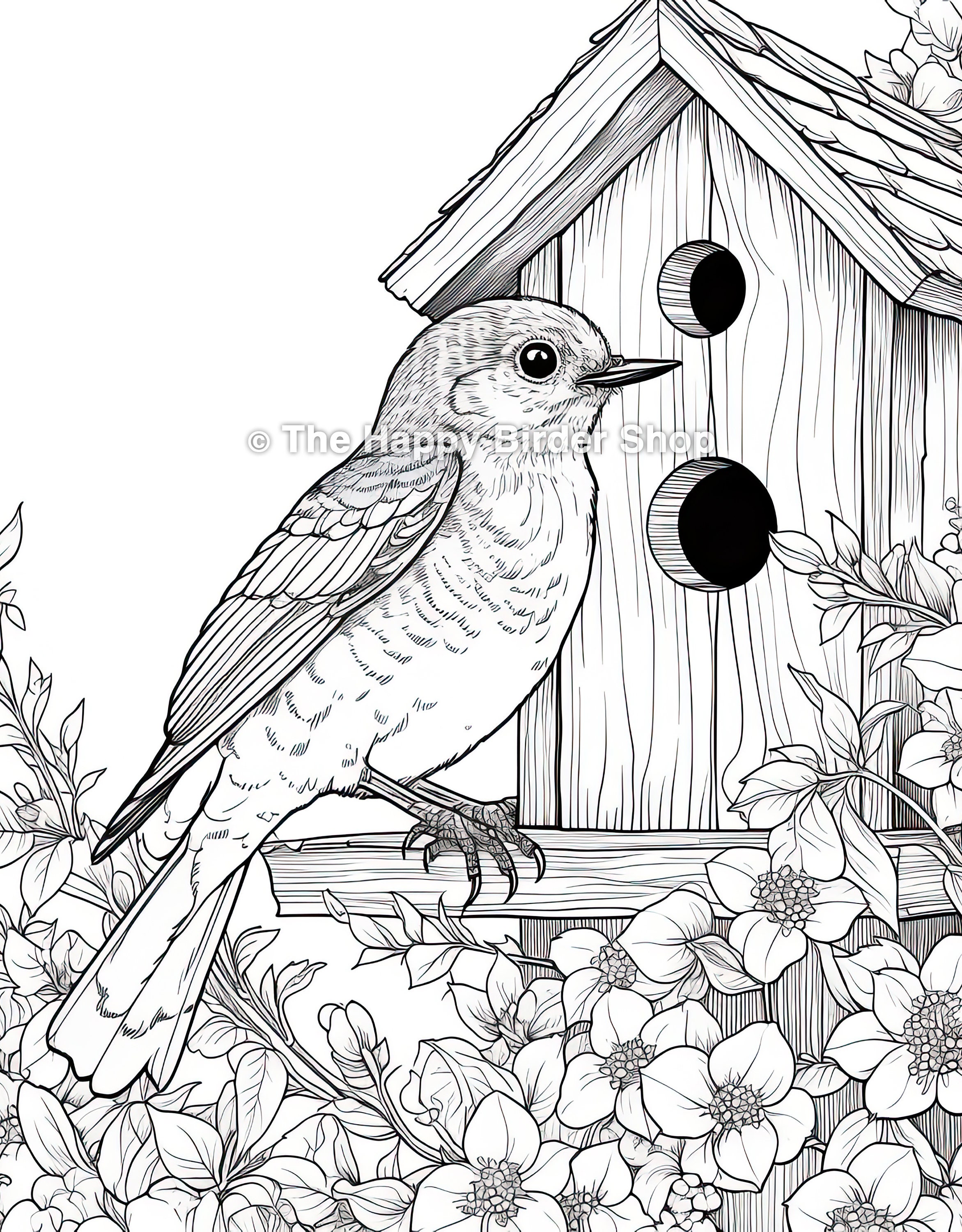 cute bluebird coloring pages printable jpg