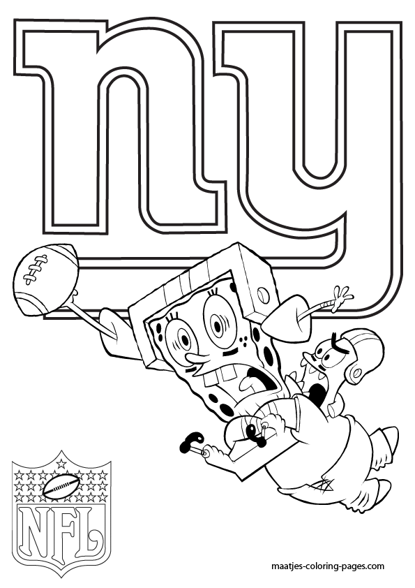 37 New York Giants Logo Coloring Pages Printable 2