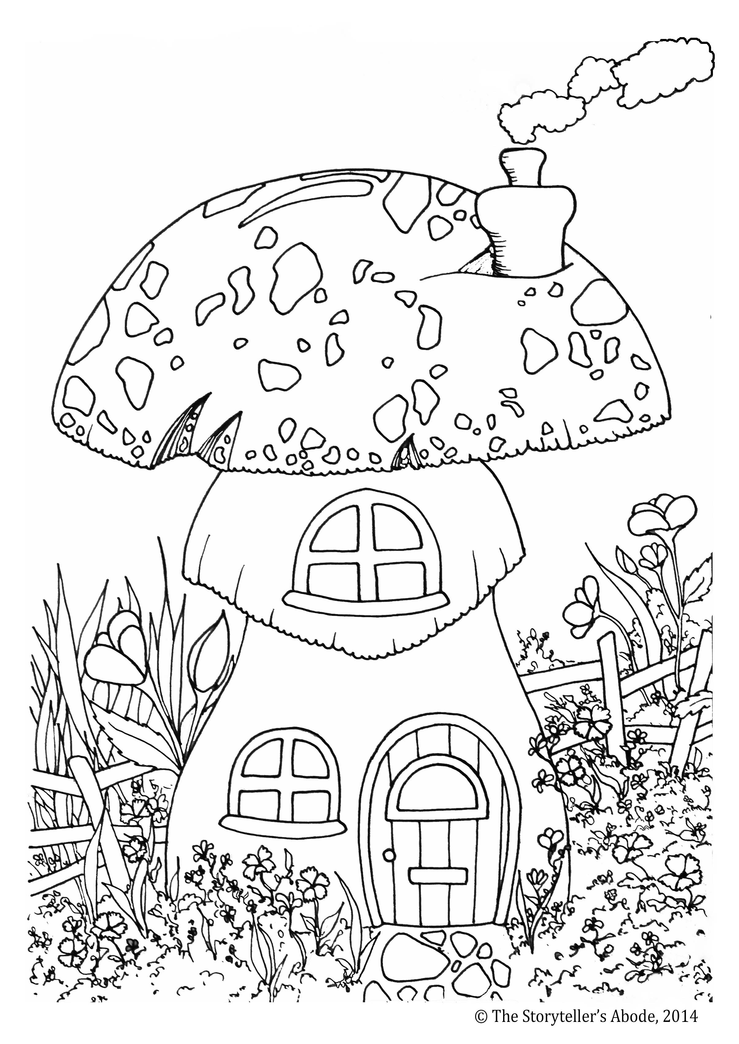 37 Whimsical Forest Animal Coloring Pages Printable 2