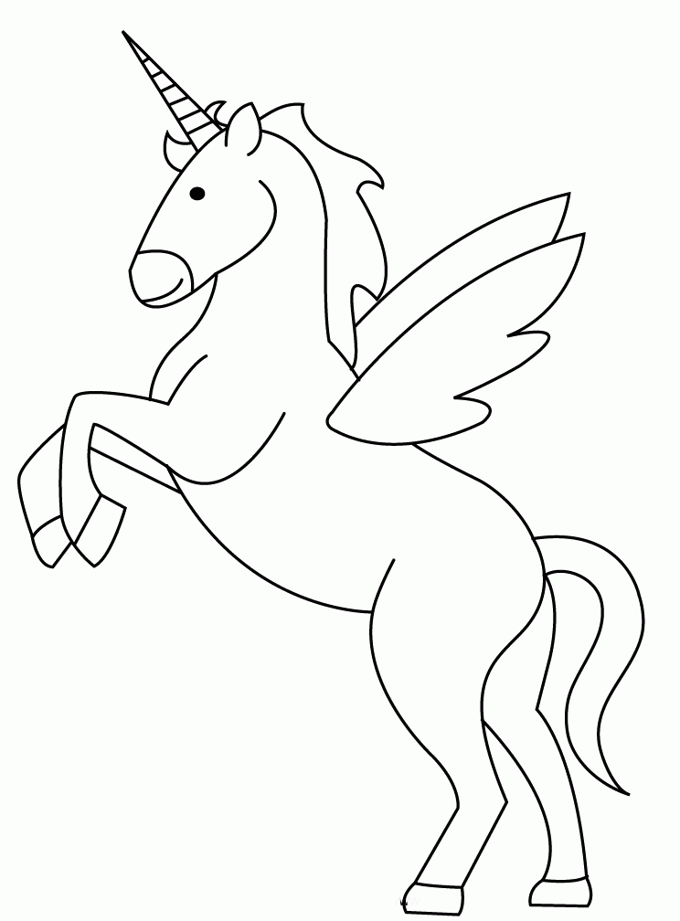 38 Beautiful Flying Unicorn Coloring Page Printable 32