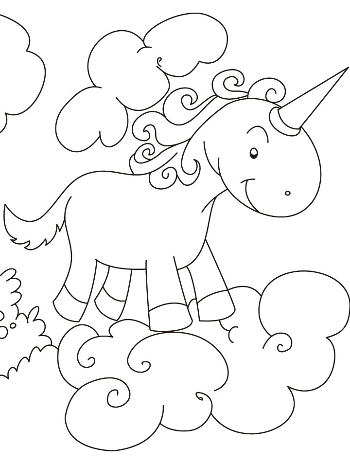 38 Beautiful Flying Unicorn Coloring Page Printable 9