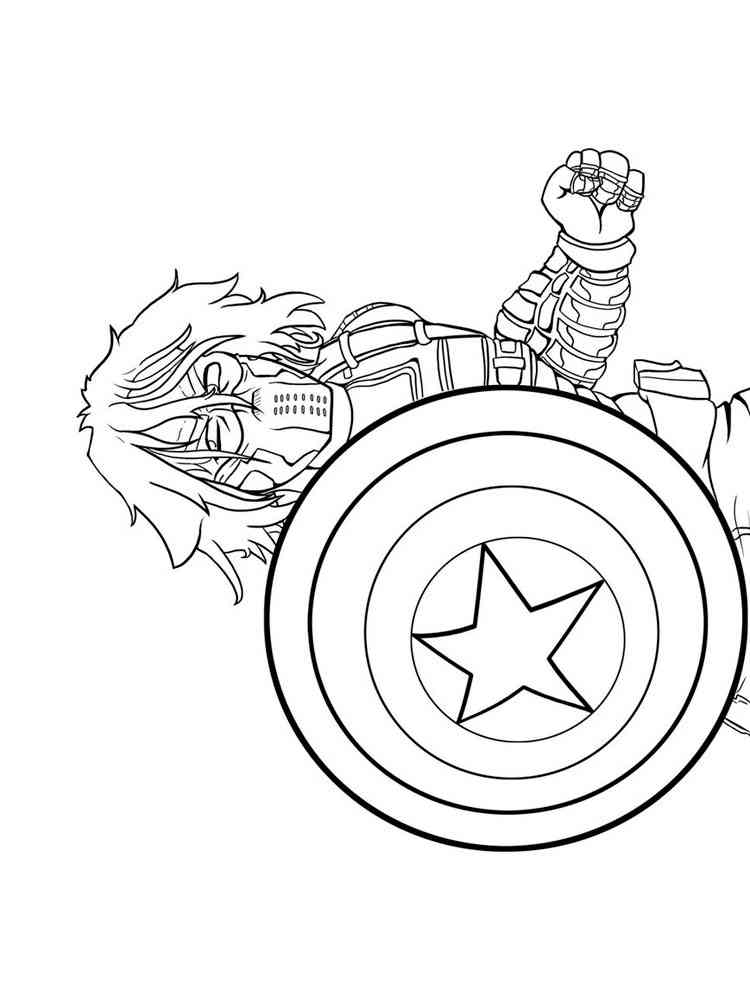 bold winter soldier coloring pages printable jpg