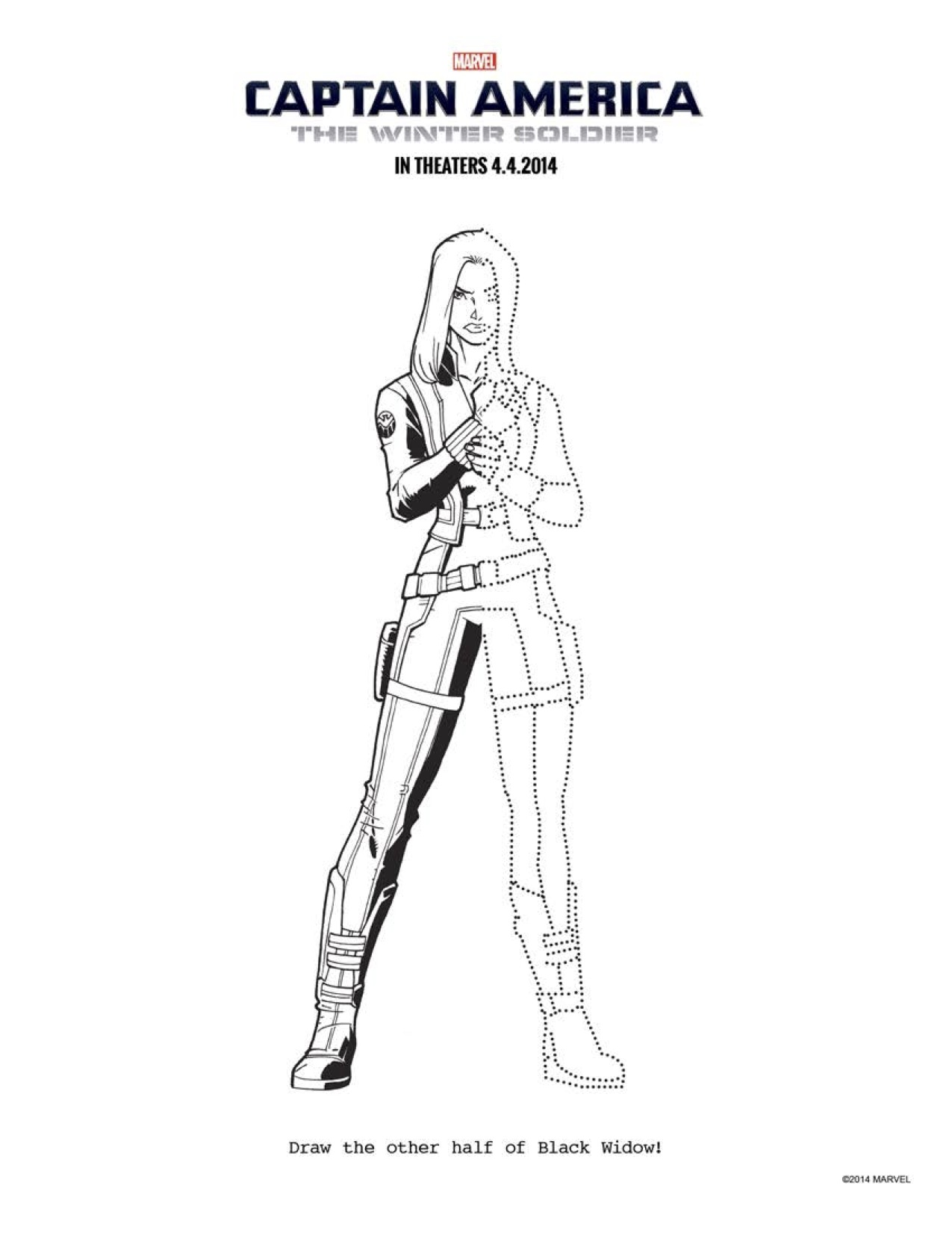 38 Bold Winter Soldier Coloring Pages Printable 30