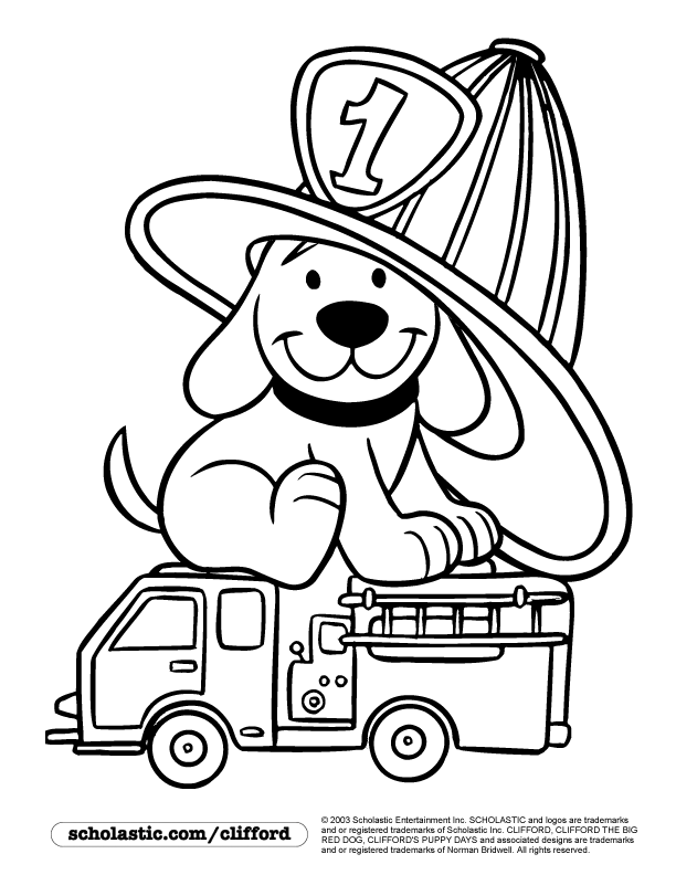 busy fire station coloring page printable jpg