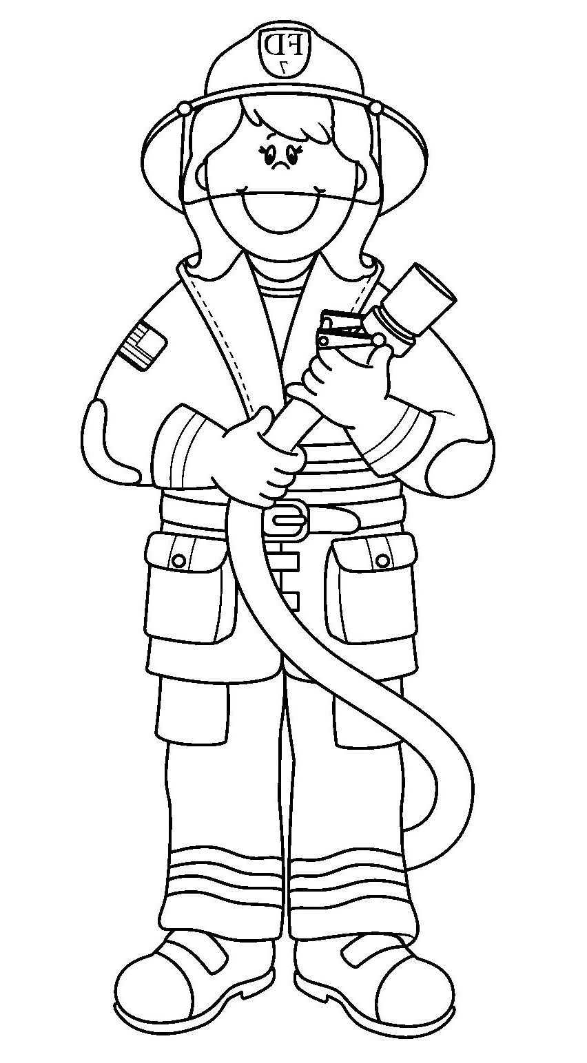 38 Busy Fire Station Coloring Page Printable 19