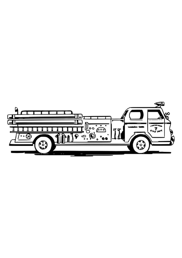 38 Busy Fire Station Coloring Page Printable 27