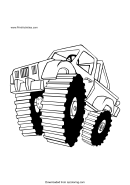 mighty log truck coloring pages printable jpg