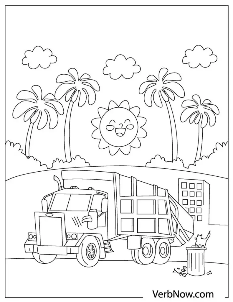 38 Mighty Log Truck Coloring Pages Printable 18