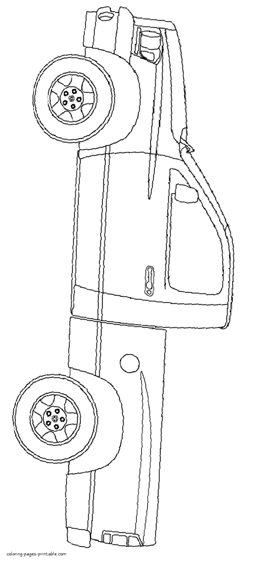 mighty log truck coloring pages printable jpg