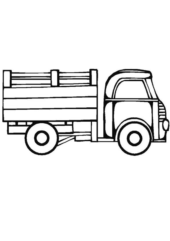 mighty log truck coloring pages printable jpg