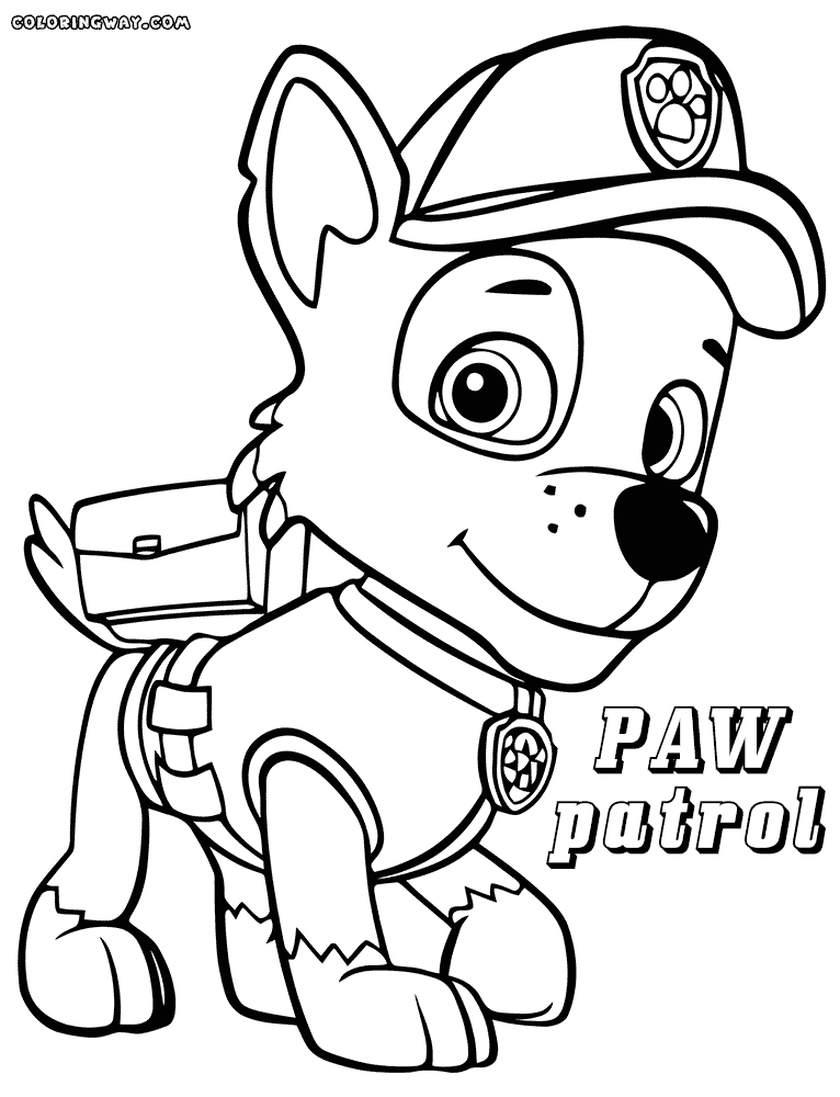 38 Paw Patrol Halloween Coloring Pages Printable 22