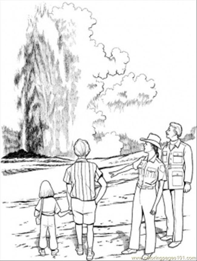 printable yellowstone national park coloring pages jpg