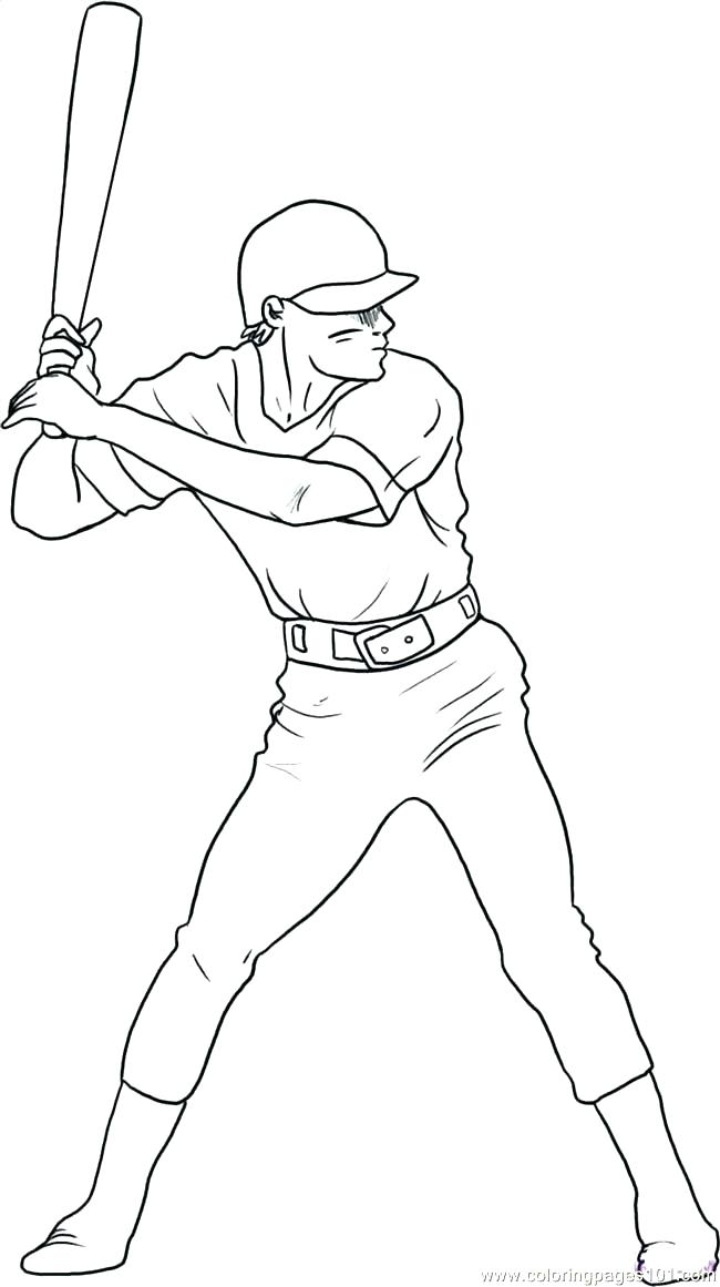 38 Softball Coloring Pages Printable 14